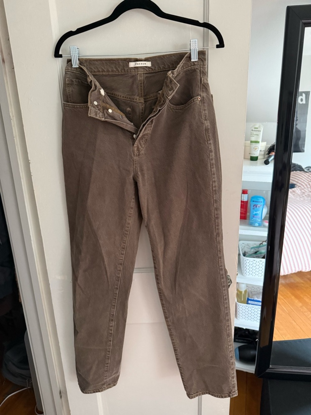 Pacsun brown dad jeans